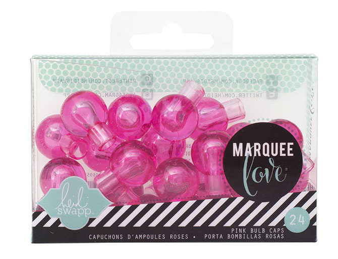 MARQUEE LOVE - EXTRA BULB COVERS - PINK